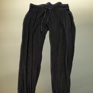 Black Maternity Joggers Sweatpants in Black by A Pea in the Pod